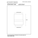 Tischleuchte EXTRAVAGANZA TUSSE, � 15 cm, 1xE14