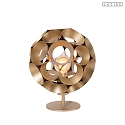 table lamp HANNELORE E27 IP20, brass dimmable