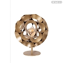 Lucide table lamp HANNELORE E27 IP20, brass dimmable