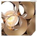 Lucide table lamp HANNELORE E27 IP20, brass dimmable