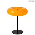 table lamp SENTINO G9 IP20, orange, black 