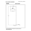 Lucide floor lamp YUNKAI E27 IP20, brown, black dimmable