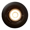 Lucide LED Einbaustrahler FOCUS, � 8,1 cm, GU10, 3x5W, 3000K, 3er Set, dimmbar, schwarz
