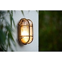 Outdoor Wandleuchte DUDLEY, 1xE27, IP65, oval