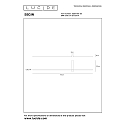 Lucide LED Wandleuchte SEGIN, 1x10W, 2700K, schwarz