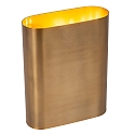 Lucide Wandleuchte OVALIS, 2 x E14, IP20, dimmbar, gold, messing