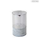 Lucide table lamp VELAS set of 3 IP20, grey, smoky colour 