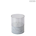 Lucide table lamp VELAS set of 3 IP20, grey, smoky colour 