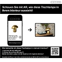 Lucide Tischleuchte FUNGO, 1xE14, Gold matt, messing