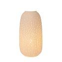 Tischleuchte FLORES, � 17,5 cm, 1xE14, wei�