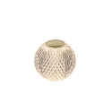 LED Akku Tischleuchte CINTRA, � 9 cm, 1x1,5W, 3000K, dimmbar, transparent