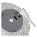 Lucide LED Akku Tischleuchte CINTRA, � 9 cm, 1x1,5W, 3000K, dimmbar, transparent