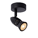 Deckenstrahler CARO, � 9 cm, 1xGU10, schwarz