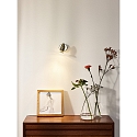 Lucide LED Deckenstrahler CARO, � 9 cm, GU10, 1x5W, 2700K, Chrom matt