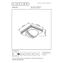 Outdoor Wandleuchte PRIVAS, 2xE27, IP44