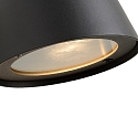 Lucide wall luminaire DINGO LED round GU10 IP44, anthracite