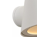 Lucide wall luminaire DINGO LED round GU10 IP44, white