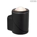 outdoor wall luminaire ERIN swivelling, rotatable IP65, black 