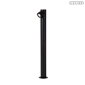 bollard lamp IBAMBA IP65, black 
