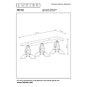 Lucide Deckenstrahler PICTO Kinderzimmer, 3xGU10, rosa