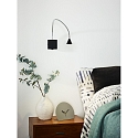 Lucide LED Wandleuchte BUDDY, 1x4W 4000K, schwarz