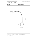 Lucide LED Wandleuchte BUDDY, 1x4W 4000K, wei�