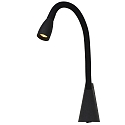 LED Wandleuchte GALEN, 1x3W, 3000K, schwarz