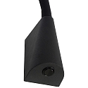 LED Wandleuchte GALEN, 1x3W, 3000K, schwarz