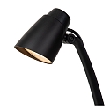 Lucide table lamp LUDO LED swivelling, tiltable IP20, black 