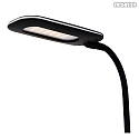 Lucide table lamp TESSA with flex arm IP20, black dimmable