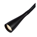 Lucide floor lamp ZOZY LED flexible IP20, black dimmable