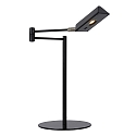 Lucide table lamp NUVOLA LED rotatable IP20, black dimmable