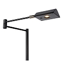 Lucide table lamp NUVOLA LED rotatable IP20, black dimmable