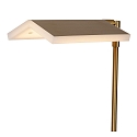 Lucide floor lamp AARON LED IP20, gold matt, brass dimmable