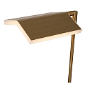 Lucide floor lamp AARON LED IP20, gold matt, brass dimmable