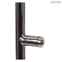 Lucide floor lamp AARON LED IP20, chrome dimmable