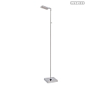 Lucide floor lamp AARON LED IP20, chrome dimmable