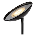 Lucide floor lamp ZENITH LED swivelling IP20, black dimmable