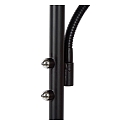 Lucide floor lamp ZENITH LED swivelling IP20, black dimmable