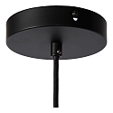 Lucide pendant luminaire OPHELIA round E27 IP20, black