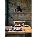 Lucide pendant luminaire OPHELIA round E27 IP20, black