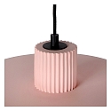 pendant luminaire OPHELIA round E27 IP20, black