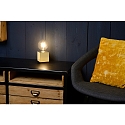 LED Tischleuchte CUBICO, � 9,5 cm, E27, 1x5W, 2700K, Gold