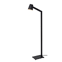 Stehlleuchte Mit Leselampe MIZUKO, � 13 cm, 1xE14, schwarz