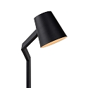 Lucide floor lamp MIZUKO round, rotatable E14 IP20, black 