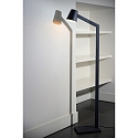 Lucide floor lamp MIZUKO round, rotatable E14 IP20, black 