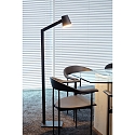 Lucide floor lamp MIZUKO round, rotatable E14 IP20, black 