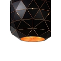 Lucide pendant luminaire OTONA round E27 IP20, black