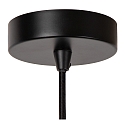 Lucide pendant luminaire TAGALOG round E27 IP20, wood, black