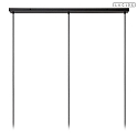 Lucide pendant luminaire ROSAS 3 flames E27 IP20, brass, black dimmable